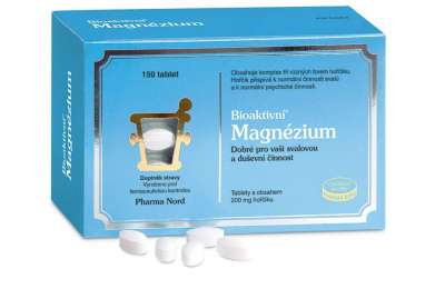 PHARMA NORD Bioaktivní Magnesium - Hořčík 200 mg, 60 tablet